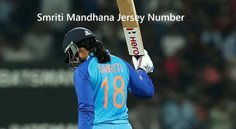 Smriti Mandhana Jersey Number