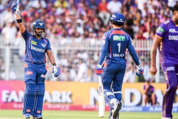 Kolkata Knight Riders vs Lucknow Super Giants match scorecard