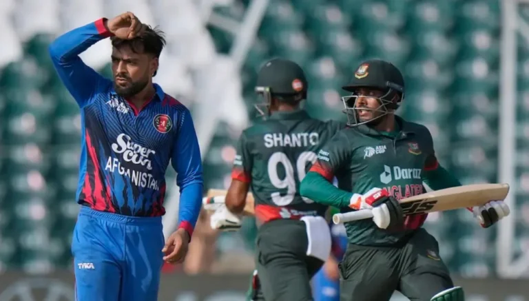 Afghanistan National Cricket Team vs Bangladesh National Cricket Team Standings