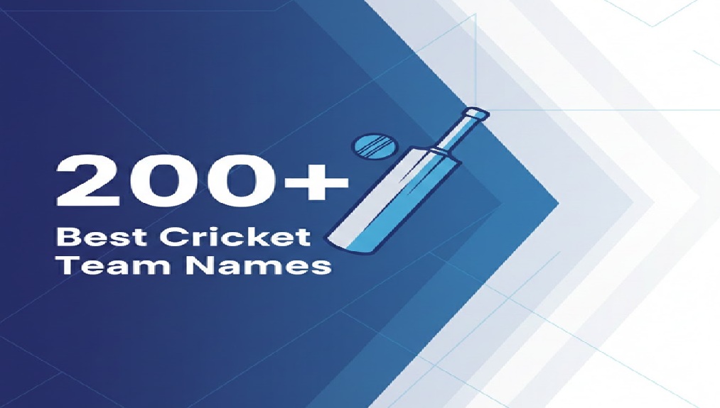 Best Cricket Team Names