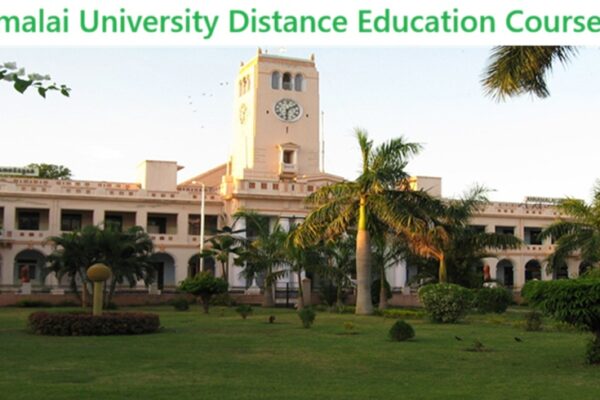 Annamalai University Distance Education Courses List