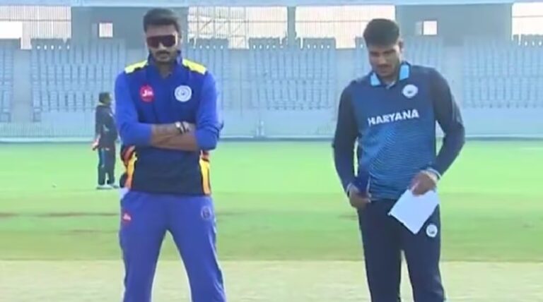 Haryana Cricket Team vs Gujarat Cricket Team Match Scorecard