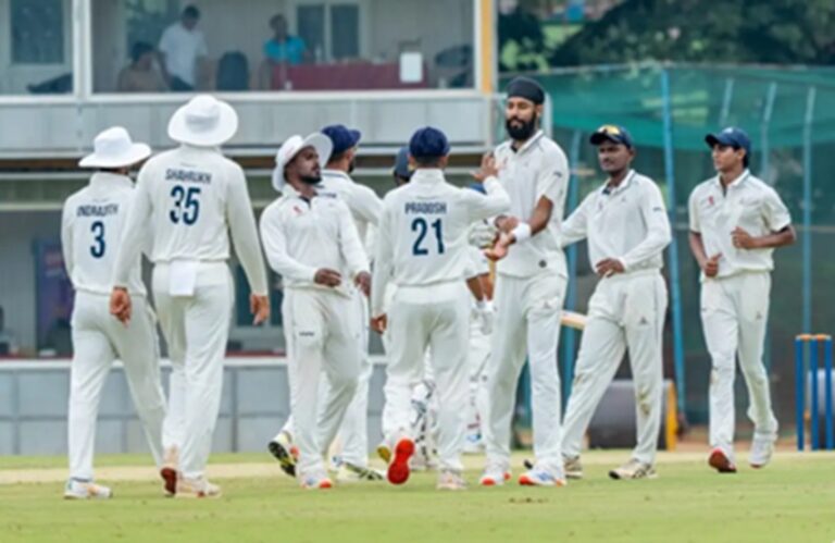 jharkhand cricket team vs tamil nadu cricket team match scorecard