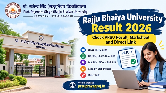 Rajju Bhaiya University Result 2026