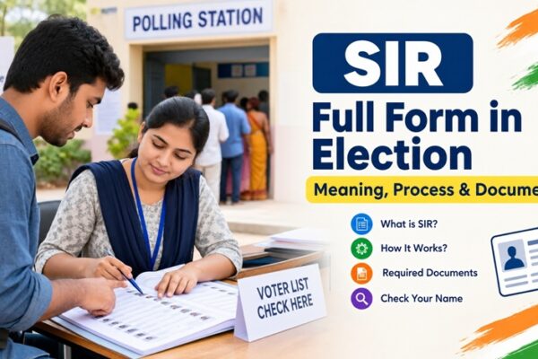 SIR Full Form in Election