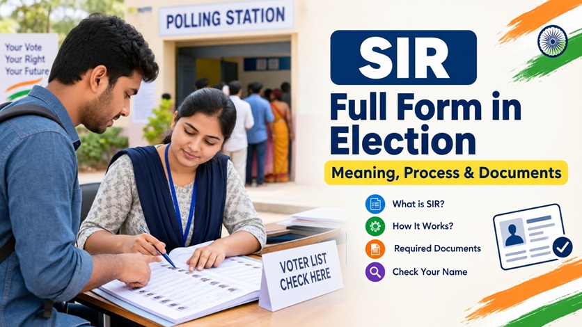 SIR Full Form in Election
